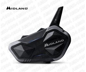 INTERFONO BLUETOOTH MIDLAND BTR1 ADVANCED SINGOLO HIGH DEFINITION SOUND C1529