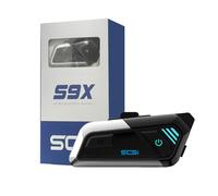 Interfono Bluetooth universale SCS S9XM singolo - conversazione moto moto fino a 1000 m