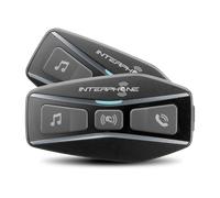 Interfono bluetooth Cellularline Interphone U-com 4 doppio