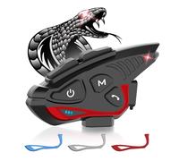 Interfono Moto CP S Auricolare Casco Moto 8 Motociclisti 2000M Sistema di