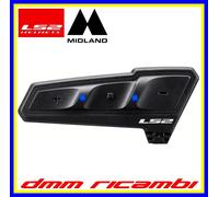 Interfono per casco moto scooter LS2 SPECTRUM auricolari Bluetooth 5.1 MIDLAND