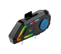 Interfono Per Moto - Interfono Per Moto Blue-tooth | Cuffie Powersports Con Batteria Ricaricabile Da 1000 MAh | Casco Da Moto Auricolare Blu | Di Comunicazione Impermeabile Radio FM Per Bicicl