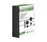 Interfono Per Moto Scooter Midland BTGO UNI GPS DSP Uni C1310.01 Bluetooth 5.0