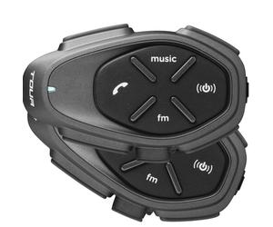 Interfono vivavoce Bluetooth CellularLine TOUR HD Twin Pack 2 pezzi