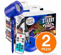 Intergross Starry Night Motion Proiettore Luce Effetti Laser in Movimento Disco