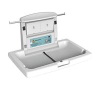 interhasa! Fasciatoio montato a parete, fasciatoio rimovibile, fasciatoio grigio, con fasciatoio, cintura di sicurezza