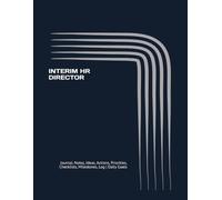 INTERIM HR DIRECTOR: Journal, Notes, Ideas, Actions, Priorities, Checklists, Milestones, Log | Daily Goals, HR-Leadership Notes, To-Do List & Workflow ... Gifts & Organizational-Management Teams