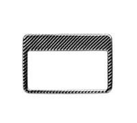 Interior Decorative Adesivi Per Finiture Pannello Cambio Della Console Centrale Cruscotto Fibra Carbonio Per Q3 8U 2013-2018 Accessori Interni Auto(Navigation frame)