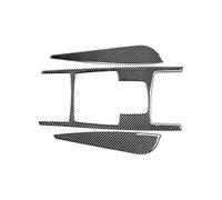 Interior Decorative Pannello Rivestimento Fibra Carbonio Console Centrale Leva Cambio Accessori Per La Messa Punto Interni Dell'auto Per A6 C6 2005-2011(Part B style A)