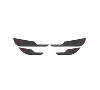 Interior Decorative Per A3 8Y S3 2021-2025 Pannelli Porta Auto In Pelle Scamosciata E Fibra Di Carbonio Protezioni Anti Urto Adesivi Accessori Per Il Tuning(Suede black)