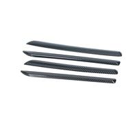 Interior Decorative Per A3 S3 RS3 2014-2018 Auto LHD Console Centrale Pannello Porta Rivestimento In Fibra Di Carbonio ABS Modanature Interne Copertura Trim Interno(4pcs Car Door)