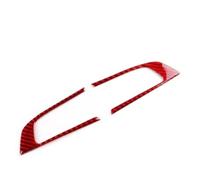Interior Decorative Per Alfa Per Romeo Per Giulia 2016-2019 Per Stelvio 2017-2019 Pulsante Al Volante Cornice Cornice Adesivi Accessori Per Interni Auto Interno(Red)
