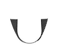 Interior Decorative Per Fiat Per Panda 169 2003-2011 Adesivo Pannello Comandi Centrale LHD RHD Vera Fibra Di Carbonio Morbida(Type 1 Black Carbon)