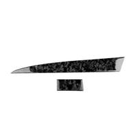 Interior Decorative Per Mazda 3 2010 2011 2012 2013 Reale Morbida Fibra Di Carbonio Co-pilota Cruscotto Supporto Trim Copertura Interna Adesivo Interno(For LHD Forged)