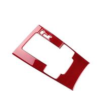 Interior Decorative Per Mazda 3 Per Axela 2019 2020-2025 Manuale Automatico Auto Gear Shift Pannello Di Rivestimento Reale Morbido Adesivo In Fibra Di Carbonio Interno(Automatic RHD Red)