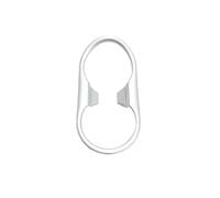 Interior Decorative Per MG Per ZS 2018 ABS Opaco/Fibra Di Carbonio Interni Auto Supporto Di Tazza Di Acqua Decorazione Adesivi Telaio Di Copertura Trim 1 Pz Interno(Matte)