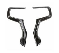 Interior Decorative Per Tahoe 2021 E Successivi Per Suburban 2020 E Successivi Per Chevrolet Per Silverado 2019 Successivi Copertura Volante Interno(A black wood grain)