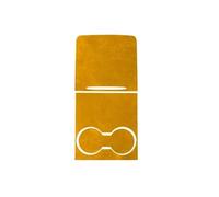 Interior Decorative Per Tesla Per Model 3 2019-2023 Per Model Y 2019-2024 Pannello Di Rivestimento Console Centrale Auto Adesivo Accessori Messa A Punto Degli Interni(Yellow)