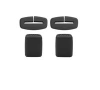 Interior Decorative Per Volvo C70 Per S60 S80 Per S90 T6 V50 Per V60 V70 Per V90 XC40 Per XC60 XC70 Per XC90 Copertura Protettiva Silicone Cintura Sicurezza Auto Interni(Black-2Sets)