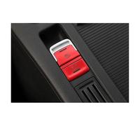 Interior Decorative Per VW Per Golf 7 7.5 MK7 AT 2015-2019, Pulsante Interruttore Freno A Mano Automatico P Adesivo Copertura Protezione Accessori(Red)