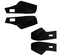 Interior Decorative Per VW Per Polo 2011 2012 2013 2014 2015 2016 LHD 4 Porte Pannello Coperture Auto Porta Bracciolo Pannello Di Copertura In Pelle Trim Interno(Black-A4)