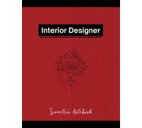 INTERIOR DESIGNER Sketchbook | Isometric Graph Paper Notebook ( 8.5 x 11 inches, 120 Pages): Good for decor 3D Design, sketching, drawing, and drafting