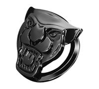 Interior Starter Ring - Car Ignition Protective Cover | Anti-Scratch Switch For Most Cars, Button Decor Trim Engine Push Start Stop Keyhole Rim Sticker Accessory Bling Crystal Carbon Fiber Red Set