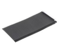 Interior Trim Sliding Shutters Cup Holder Cover | for volvo XC60 V60 S60 S60L; Console Roller Blind; Armrest Box Trim Ring Strip(Black)