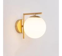 Interior Wall Light Fixture with Glass Wall Decor Lamp Modern Wall Sconce Indoor Led Wall Sconce Wall Sconces for Living Room Bedroom Bathroom Hallway/a/1