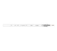 Interkabel AC 100-50 Cavo coassiale Diam. est.: 6.90 mm 75 Ω 120 dB Bianco 50 m