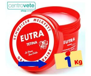 Interlact EUTRA TETINA 1 Kg - Grasso per mungitura delle MAMMELLE delle MUCCHE