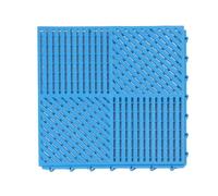Interlocking Floor Tiles, Anti Slip Drainage Soft Tiles, Authentic Splicing Drain Mats, Quick Water Flow Design, Versatile Flexible Pvc Material, Bathroom Pool Deck 12x12x0.4in