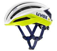 INTERMARCHÉ-WANTY Casco da bici da strada Uvex Surge Aero MIPS 2025 bianco/verde XL