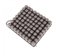 INTERMED - Cuscino A Bolle D'Aria In Gomma E Pvc A 2 Valvole - 40 x 40 x 10 cm