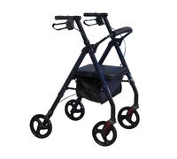 Intermed Deambulatore Rollator Pieghevole Toronto Con Freni e seduta Blu