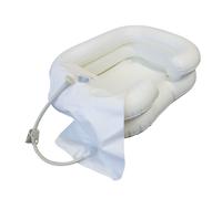 Intermed Kit Per Lavaggio Capelli Vaschetta Gonfiabile E Sacca Per Acqua Bianco