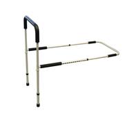 Intermed Sponda Letto Singola Con Gambe regolabili per degenza Bianco