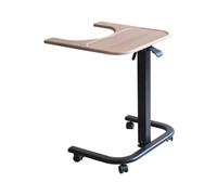 Intermed Tavolino servitore da degenza Con Base Per Carrozzine Marrone Chiaro