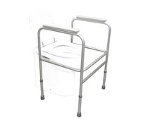 Intermed Telaio Stabilizzante Per Wc Rimovibile e regolabile altezza Grigio