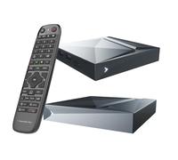 Intermedia Arts V12 Android 11 Box 4K UHD, Quad Core ARM Cortex 2.0GHz, 2GB RAM, 16GB eMMC, BT 5.1, Gigabit LAN, 5G WLAN, BT Telecomando, H. 265, Widevine L1, ARM G31 MP2 GPU, HTS e-com cavo HDMI