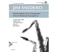 Intermediate Jazz Conception - Alto & Baritone Sax: 15 Great Solo Etudes