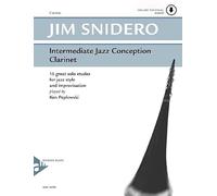 Intermediate Jazz Conception for Clarinet - clarinet - method with CD - [Language: English & German] - (ADV 14785)