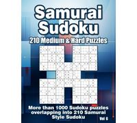 Intermediate Samurai Sudoku: Medium & Hard Samurai Style Puzzles for Adults