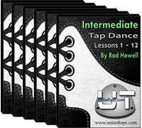Intermediate Tap Dance Lessons 1-12 by Rod Howell