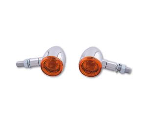 Intermittente Highsider Smart Bullet Luce Cristallo Arancione Omologato E Coppia