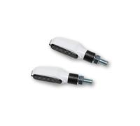 HIGHSIDER Corpo dell'indicatore LED Smart Multiface Bianco / Lente fumé (coppia), anteriore e posteriore