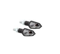 HIGHSIDER Corpo indicatore LED Smart Shield-TS nero / lente fumé (coppia), anteriore e posteriore, nero