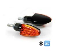 Intermittenti A LED Lampa Arrow 12v Nero per Moto Ricambi Accessori Pezzi