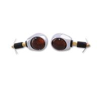 Shin Yo Bulls Eye, indicatori di direzione a barra male Cromato Fumé