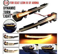 Intermittenti Dinamica LED Per Specchietto Retrovisore Leon 5F, Ibiza KJ, Arona